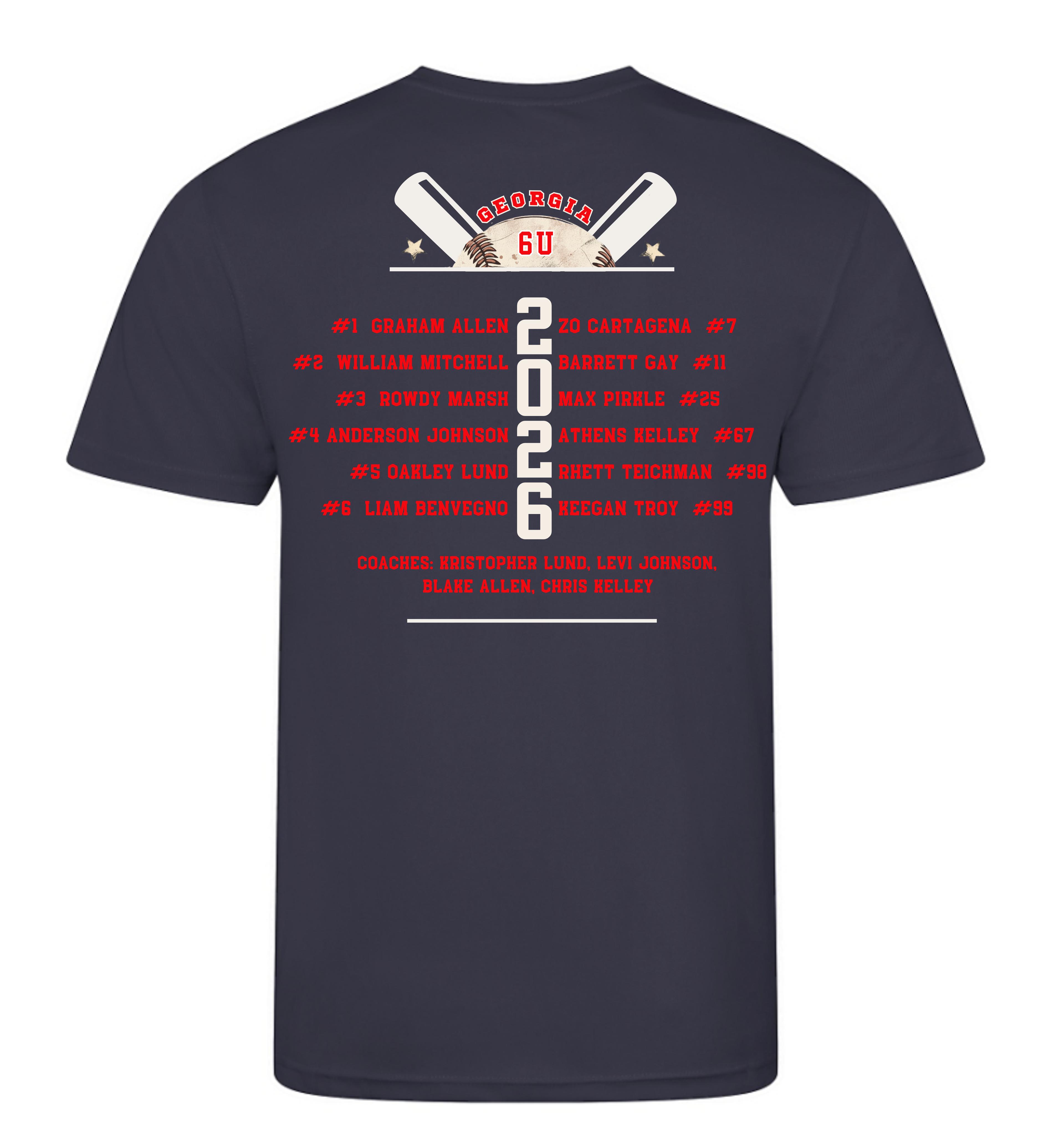 Georgia Tee - Navy