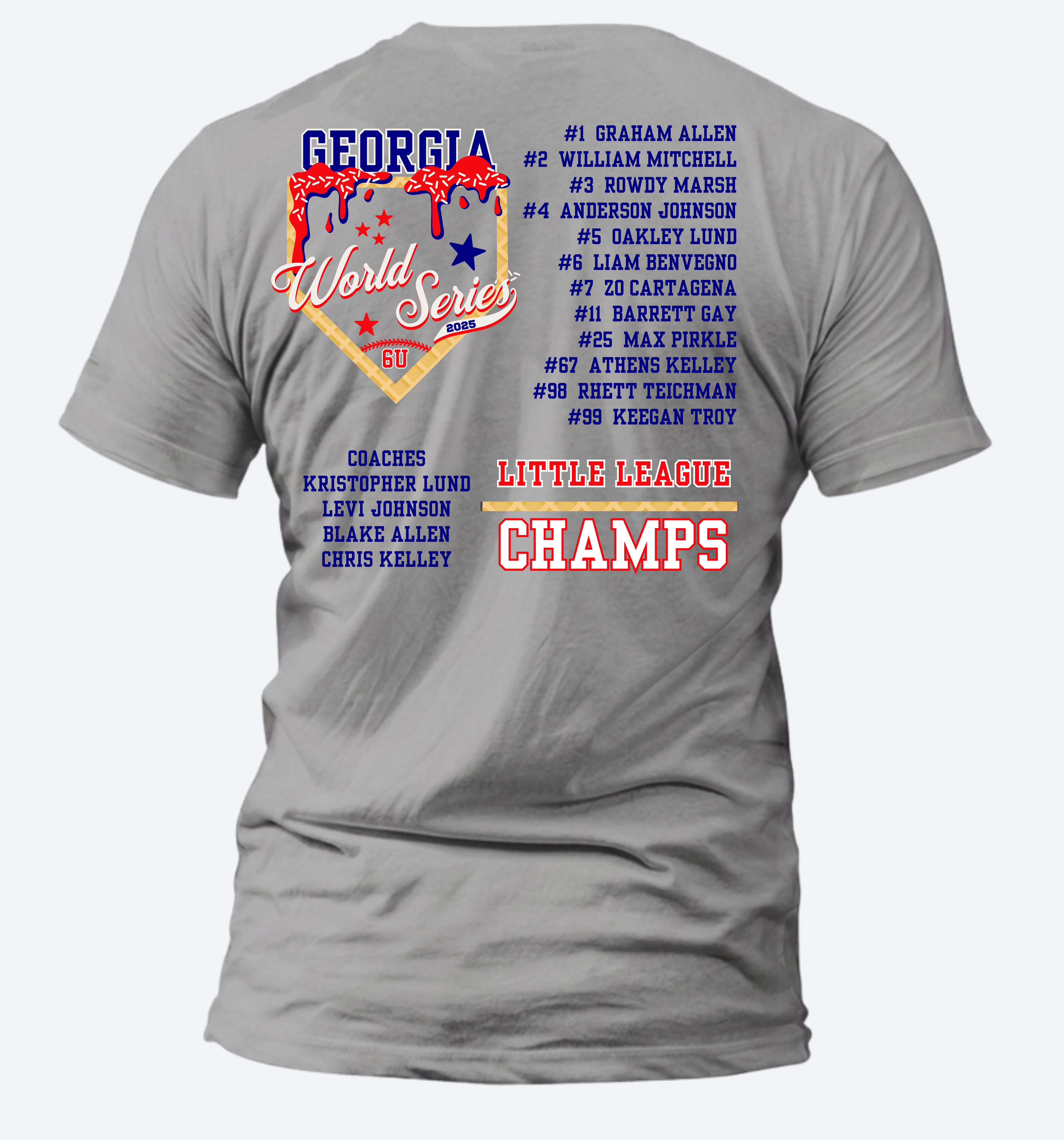 Georgia Drip World Series Champions Tee