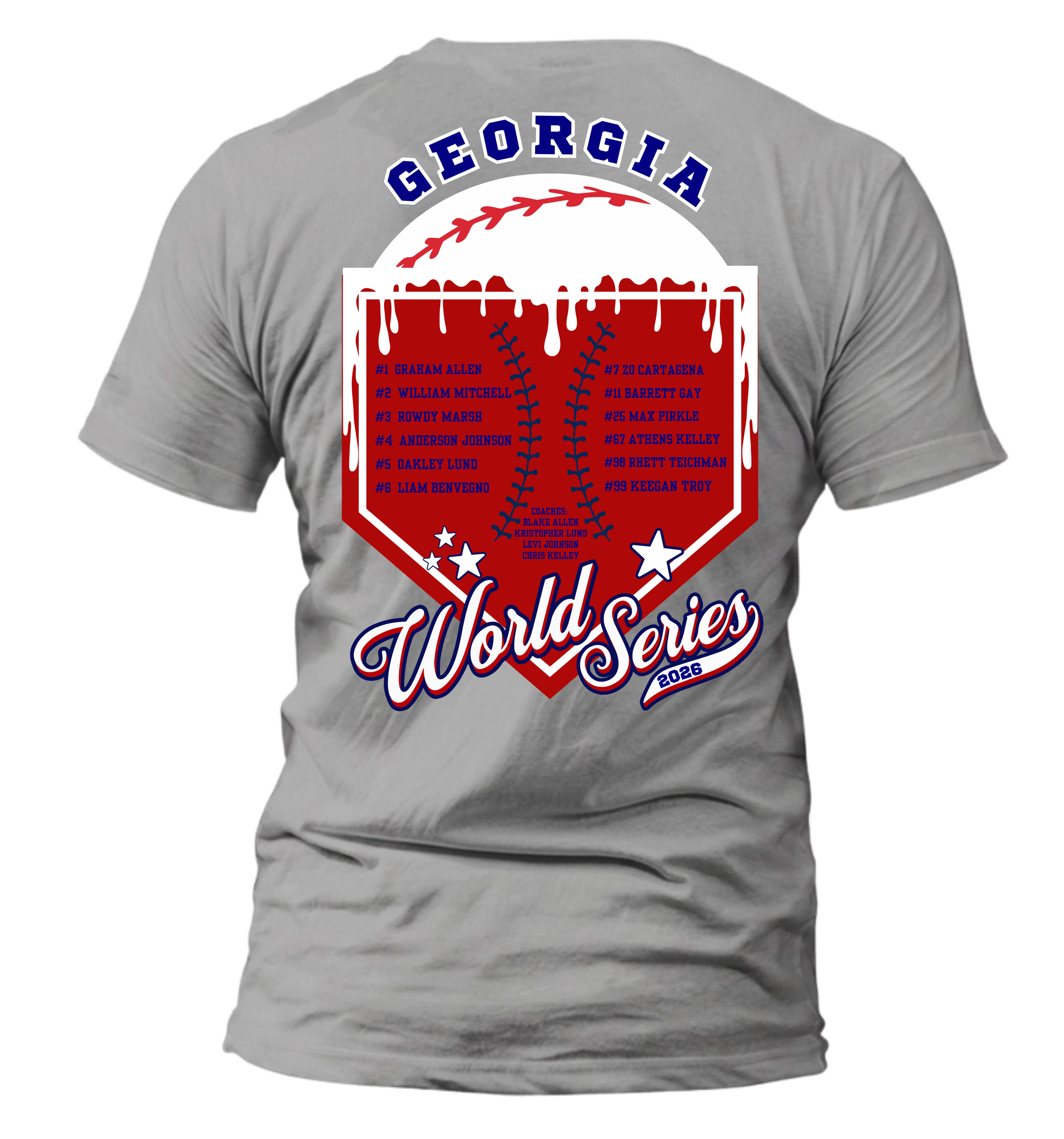 Home Plate Heroes - Gray