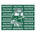 Walking Wolf Fleece Blanket